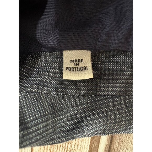 OUR LEGACY 1980-81 100% Linen Car coat size 48 US M color blue - Picture 8 of 9